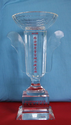 公司荣获“2013年度西安市质量管理奖提名奖”