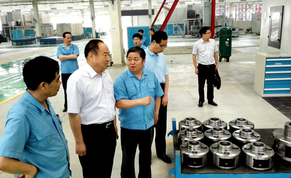 向新刚书记到西安煤机调研指导工作