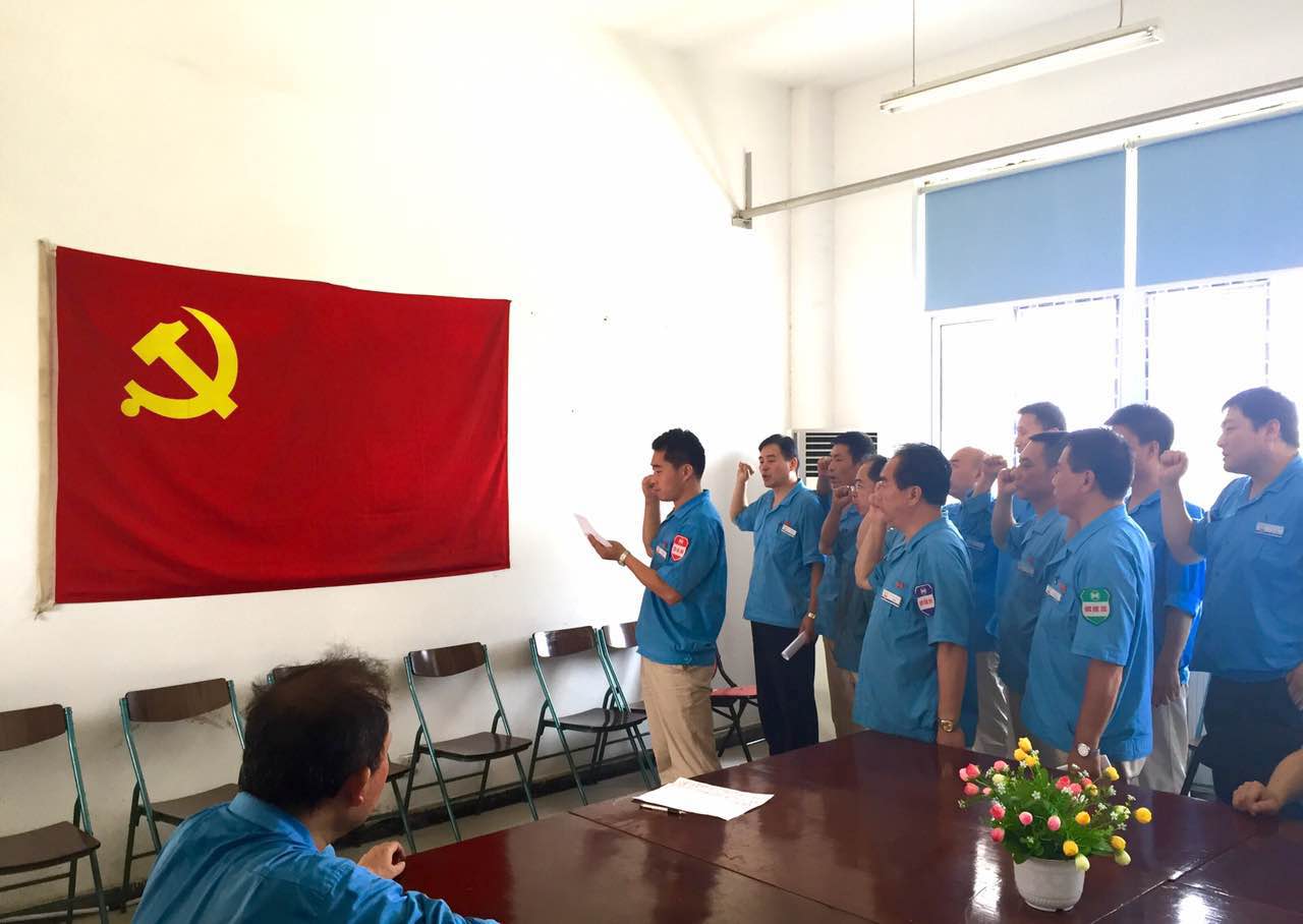 机加三分公司党支部开展“三比三赛”主题会战活动
