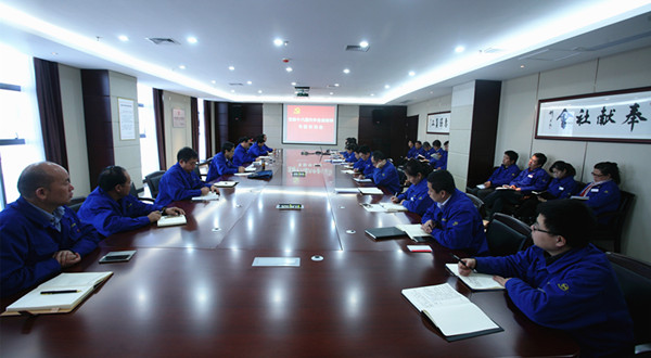 公司党委专题传达学习党的十八届六中全会精神