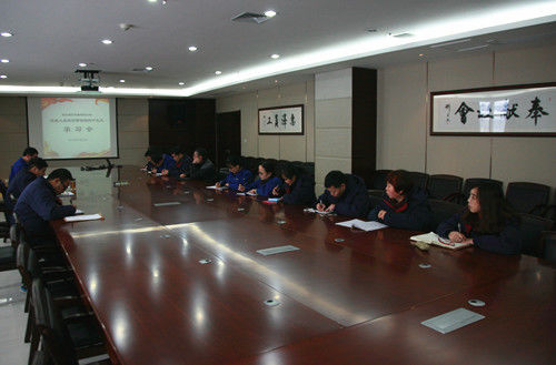公司组织统战人员学习贯彻党的十九大精神