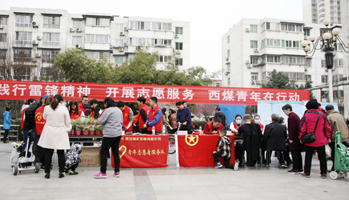 学雷锋，西煤团青在行动