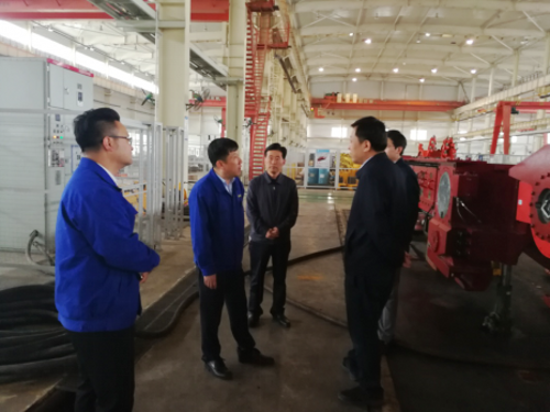 礼泉县县长李函一行到公司参观考察