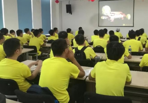 山西工程技术学院师生来公司参观学习